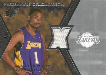 2007-08 SPx - Freshman Orientation #FO-JC Javaris Crittenton Front
