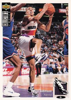1994-95 Collector's Choice German #7 Kevin Johnson Front
