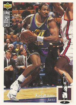 1994-95 Collector's Choice German #32 Karl Malone Front