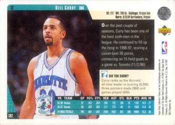 1997-98 Collector's Choice European #12 Dell Curry Back
