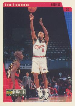 1997-98 Collector's Choice European #58 Pooh Richardson Front