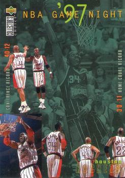 1997-98 Collector's Choice European #165 Houston Rockets Front