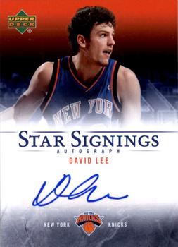 2007-08 Upper Deck - Star Signings #SS-DL David Lee Front