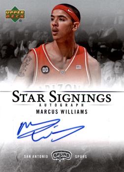 2007-08 Upper Deck - Star Signings #SS-MW Marcus Williams Front