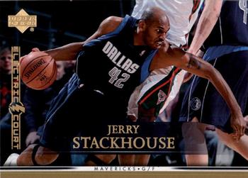 2007-08 Upper Deck - Electric Court Gold #5 Jerry Stackhouse Front