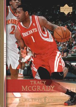 2007-08 Upper Deck - Electric Court Gold #11 Tracy McGrady Front