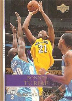 2007-08 Upper Deck - Electric Court Gold #45 Ronny Turiaf Front