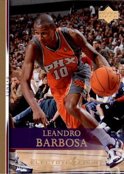 2007-08 Upper Deck - Electric Court Gold #47 Leandro Barbosa Front