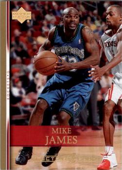 2007-08 Upper Deck - Electric Court Gold #65 Mike James Front