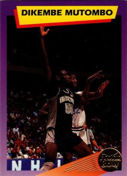 1992 Front Row Dream Picks - Gold #9 Dikembe Mutombo Front