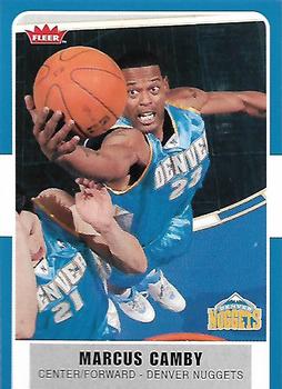 2007-08 Fleer #160 Marcus Camby Front