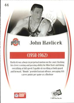 2007-08 Press Pass Legends #44 John Havlicek Back