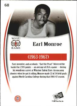2007-08 Press Pass Legends #68 Earl Monroe Back