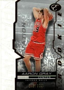 2007-08 Bowman Elevation #62 Aaron Gray Front
