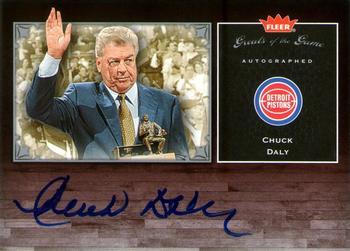 2005-06 Fleer Greats of the Game - Autographs #GG-DA Chuck Daly Front