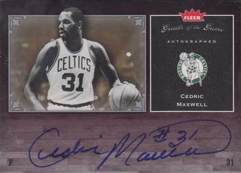 2005-06 Fleer Greats of the Game - Autographs #GG-MX Cedric Maxwell Front