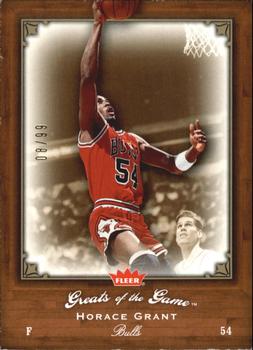 2005-06 Fleer Greats of the Game - Gold #17 Horace Grant Front