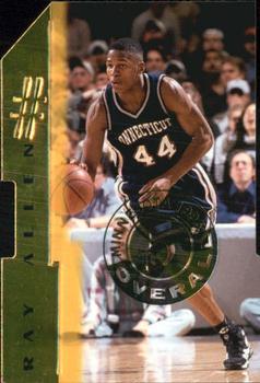 1996 Score Board Rookies - Rookie #1 Die Cuts #5 Ray Allen Front