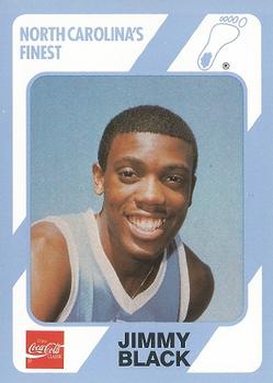 1989 Collegiate Collection North Carolina's Finest #94 Jimmy Black Front