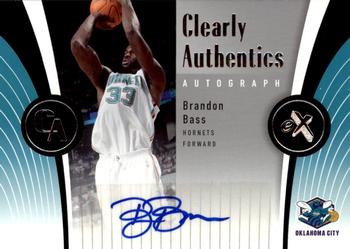 2006-07 E-X - Clearly Authentics Autographs #CAA-BB Brandon Bass Front