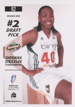 2012 Rittenhouse WNBA - Rookies #R2 Shekinna Stricklen Back