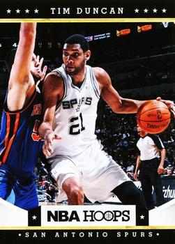 2012-13 Hoops - Glossy #70 Tim Duncan Front