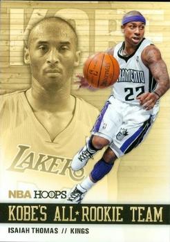 2012-13 Hoops - Kobe's All-Rookie Team #1 Isaiah Thomas Front