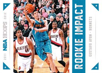 2012-13 Hoops - Rookie Impact #18 Gustavo Ayon Front
