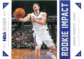 2012-13 Hoops - Rookie Impact #13 Jimmer Fredette Front