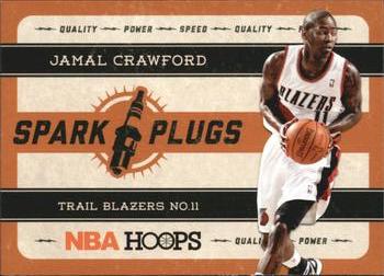 2012-13 Hoops - Spark Plugs #19 Jamal Crawford Front