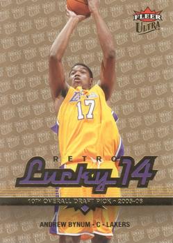 2006-07 Ultra - Gold Medallion #180 Andrew Bynum Front