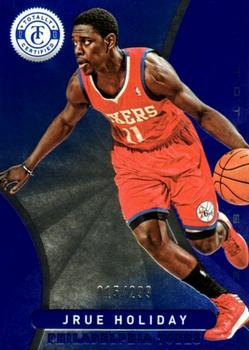 2012-13 Panini Totally Certified - Totally Blue #104 Jrue Holiday Front