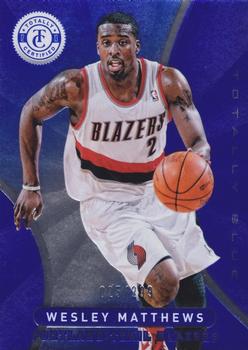 2012-13 Panini Totally Certified - Totally Blue #139 Wesley Matthews Front