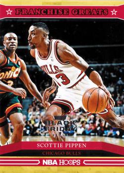 2012-13 Hoops - Franchise Greats Black Friday #10 Scottie Pippen Front
