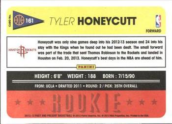 2012-13 Panini Past & Present #161 Tyler Honeycutt Back