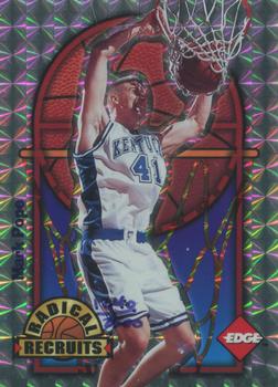 1996 Collector's Edge Rookie Rage - Radical Recruits Holofoil #17 Mark Pope Front
