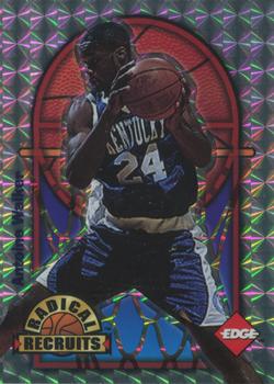 1996 Collector's Edge Rookie Rage - Radical Recruits Holofoil #20 Antoine Walker Front