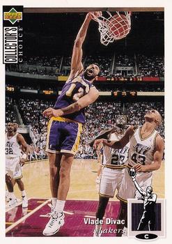1994-95 Collector's Choice French #312 Vlade Divac Front