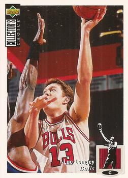 1994-95 Collector's Choice French #423 Luc Longley Front