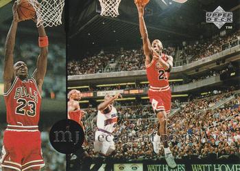 1994-95 Collector's Choice Spanish - Michael Jordan Rare Air Decade of Dominance #J8 Michael Jordan Front