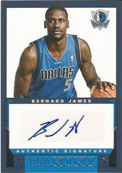 2012-13 Panini - Rookie Signatures #14 Bernard James Front