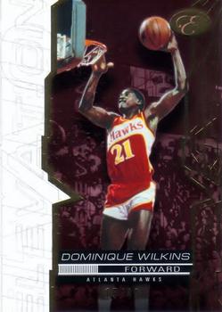 2007-08 Bowman Elevation - Red #49 Dominique Wilkins Front