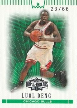 2007-08 Topps Triple Threads - Emerald #65 Luol Deng Front