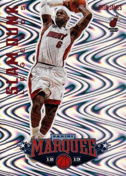 2012-13 Panini Marquee - Slam Dunk Legends #1 LeBron James Front