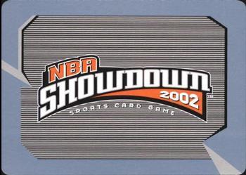 2002 NBA Showdown #010 Mark Blount Back