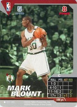 2002 NBA Showdown #010 Mark Blount Front