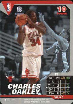 2002 NBA Showdown #033 Charles Oakley Front