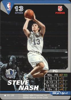 2002 NBA Showdown #050 Steve Nash Front