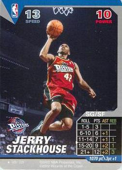 2002 NBA Showdown #066 Jerry Stackhouse Front
