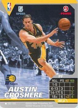 2002 NBA Showdown #083 Austin Croshere Front